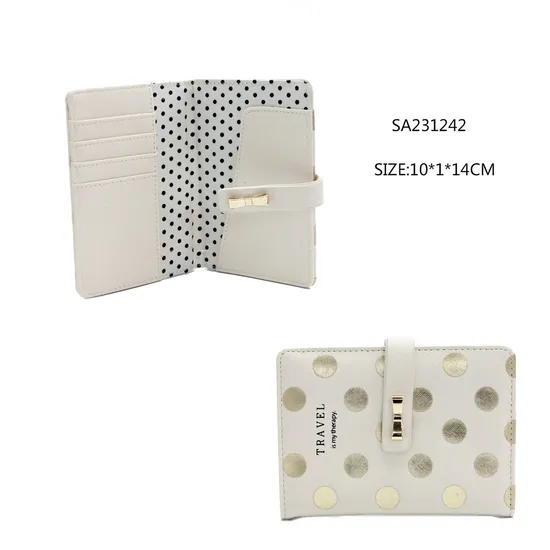 Fashion Design Long PU Card Holder Large Capacity Purse Bag Wallets